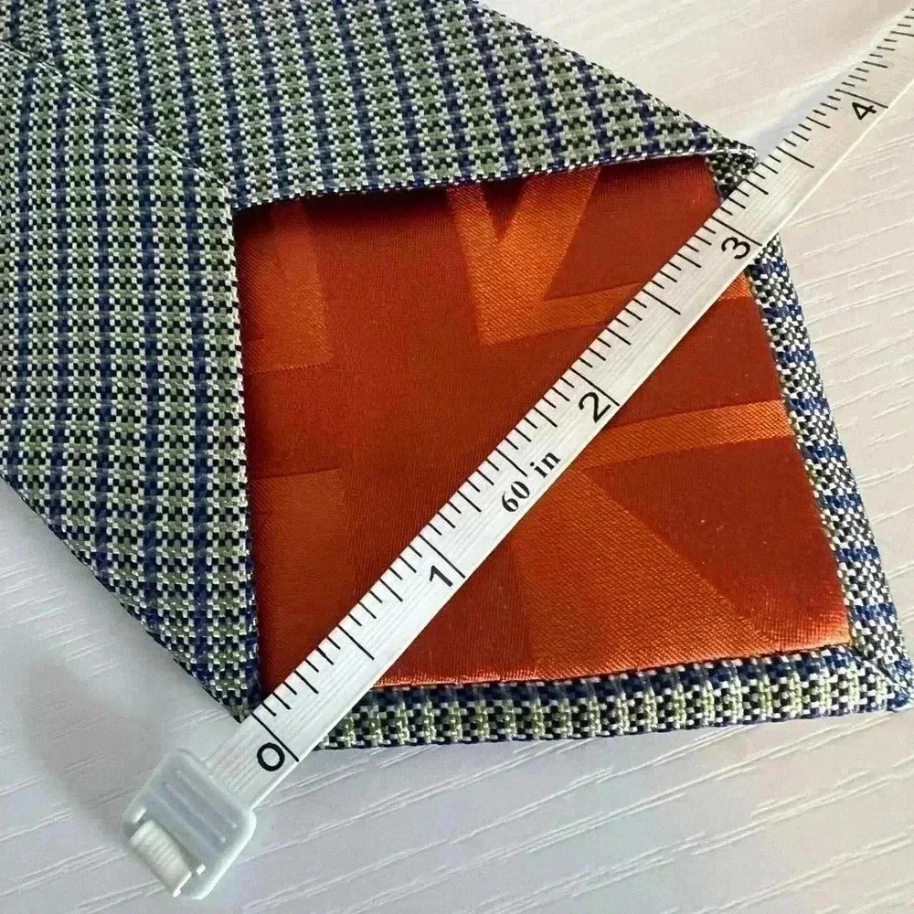 Ben Sherman Tie Unique Blue Green - Picture 2 of 5